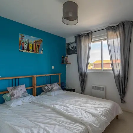 דירה T3 Cosy A Plage, Proche Ocean, Terrasse, Parking, Wifi - Fr-1-319-509